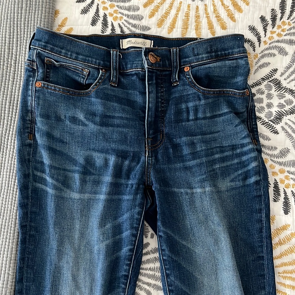 Madewell 9” High Rise Skinny Jeans size 28